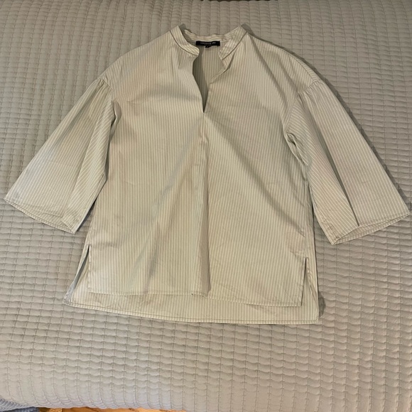 Lafayette 148 New York Tops - Lafayette 148 New York Women’s Cotton Long Sleeve Top